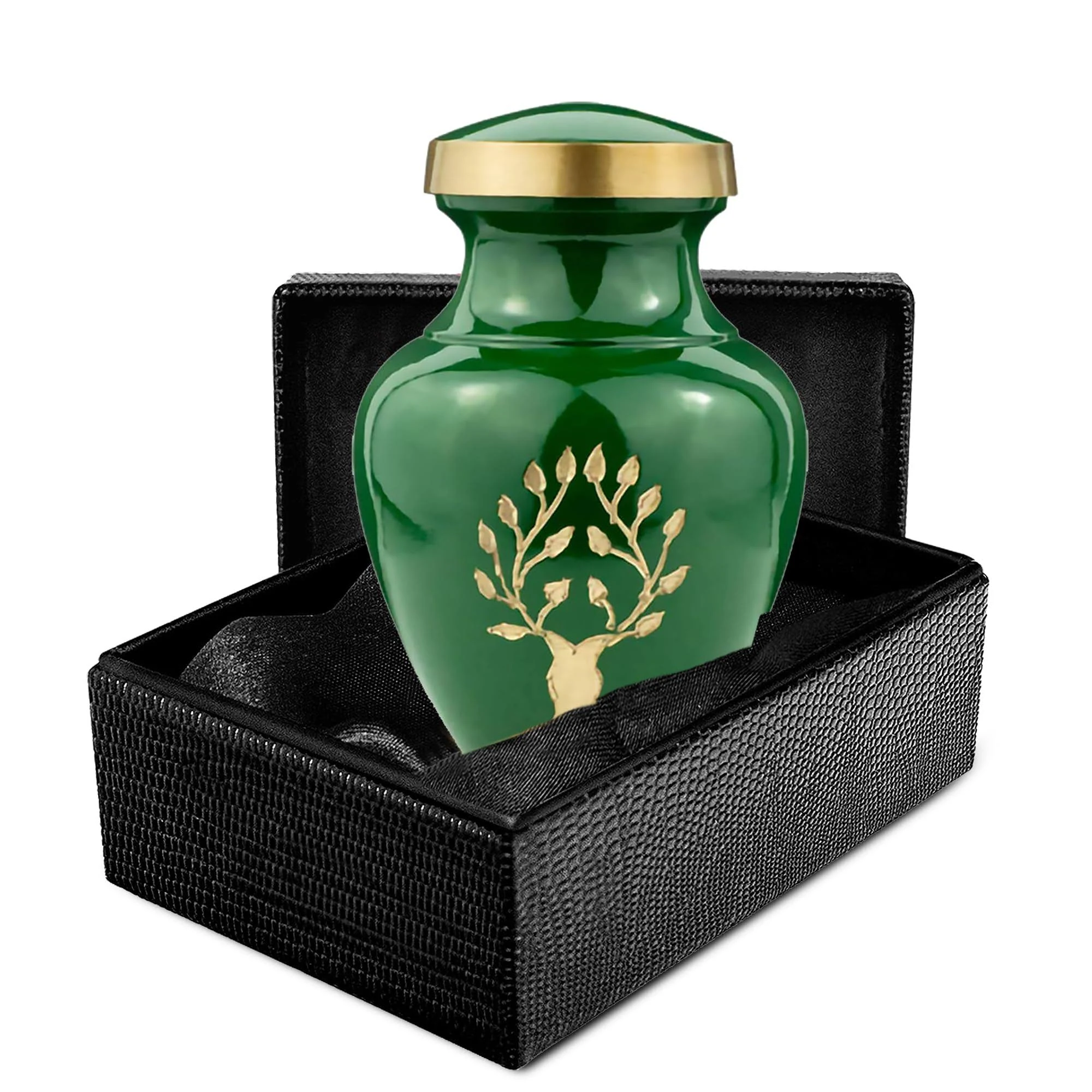 Tree of Life Small Mini Keepsake Urn for Human Ashes - Qnty 1