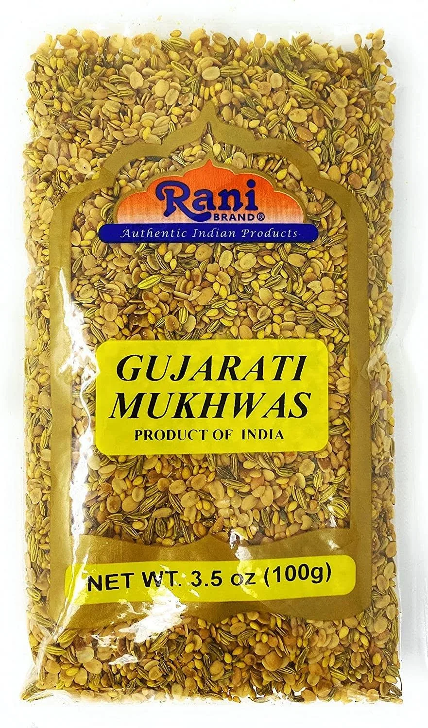 Rani Brand Authentic Indian Products - Gujarati Mukhwas (Special After Dinner Mix) - 3.5oz (100g)