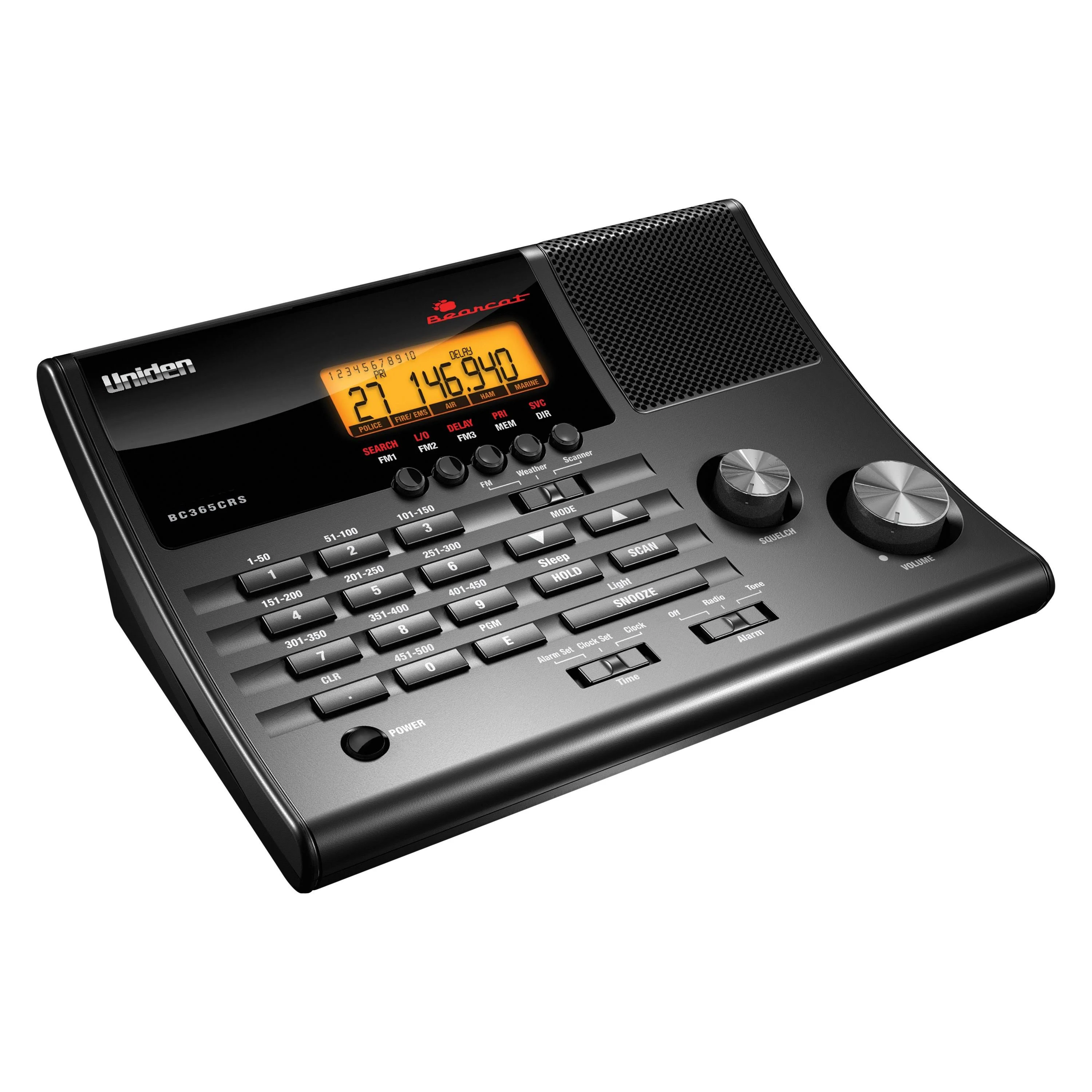 Uniden BC365CRS 500-Channel Radio Scanner with Weather Alert