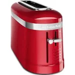 KitchenAid 2 Slice Long Slot Toaster with High-Lift Lever - Empire Red