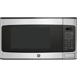 GE 1.1 Cu. ft. Capacity Countertop Microwave Oven Stainless Steel