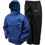 Frogg Toggs All Sport Rain Suit Royal Blue/Black / XL