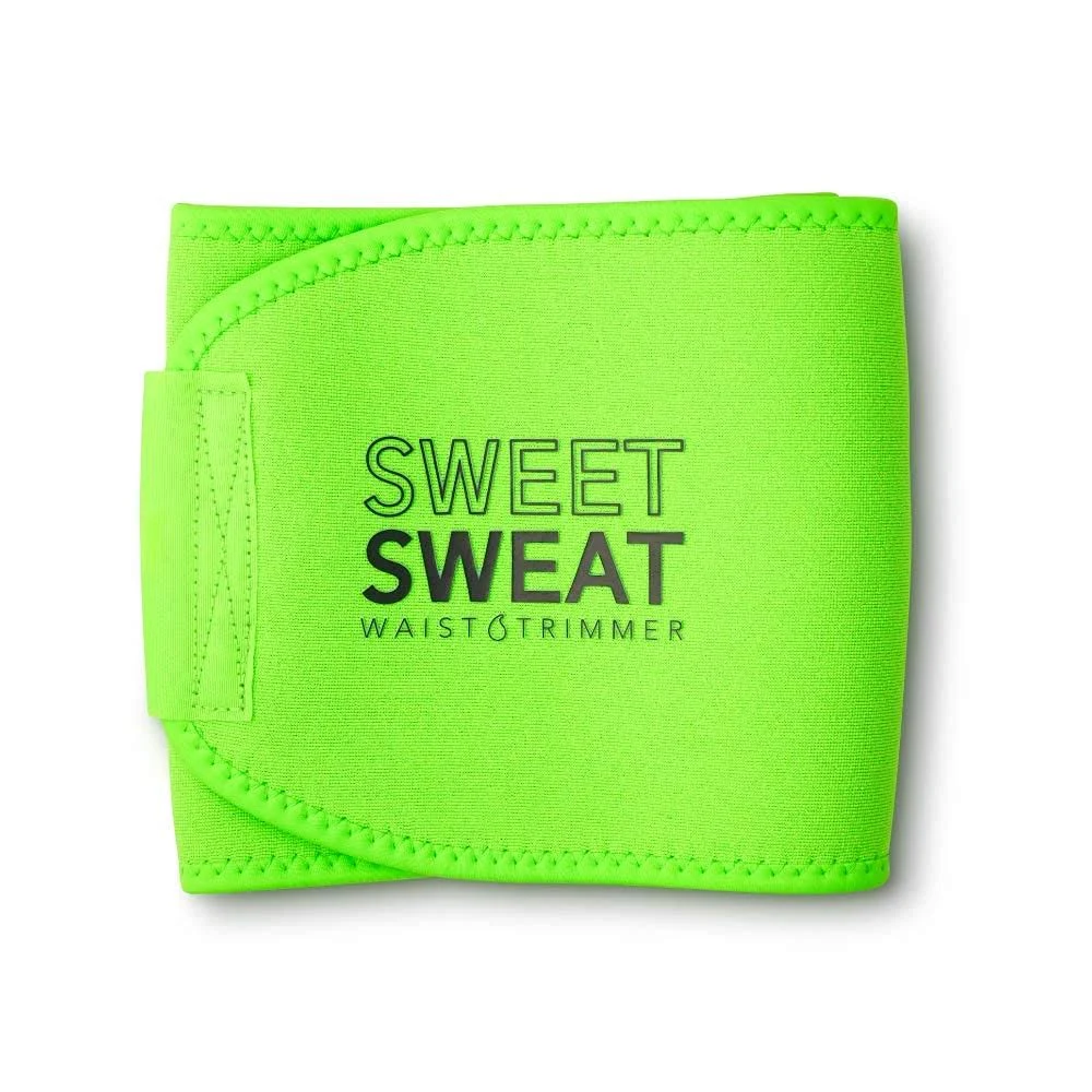 Sweet Sweat Waist Trimmer for Women and Men - Sweat Band Waist Trainer for High-