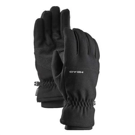 Head Waterproof Hybrid Gloves (Small, Black)