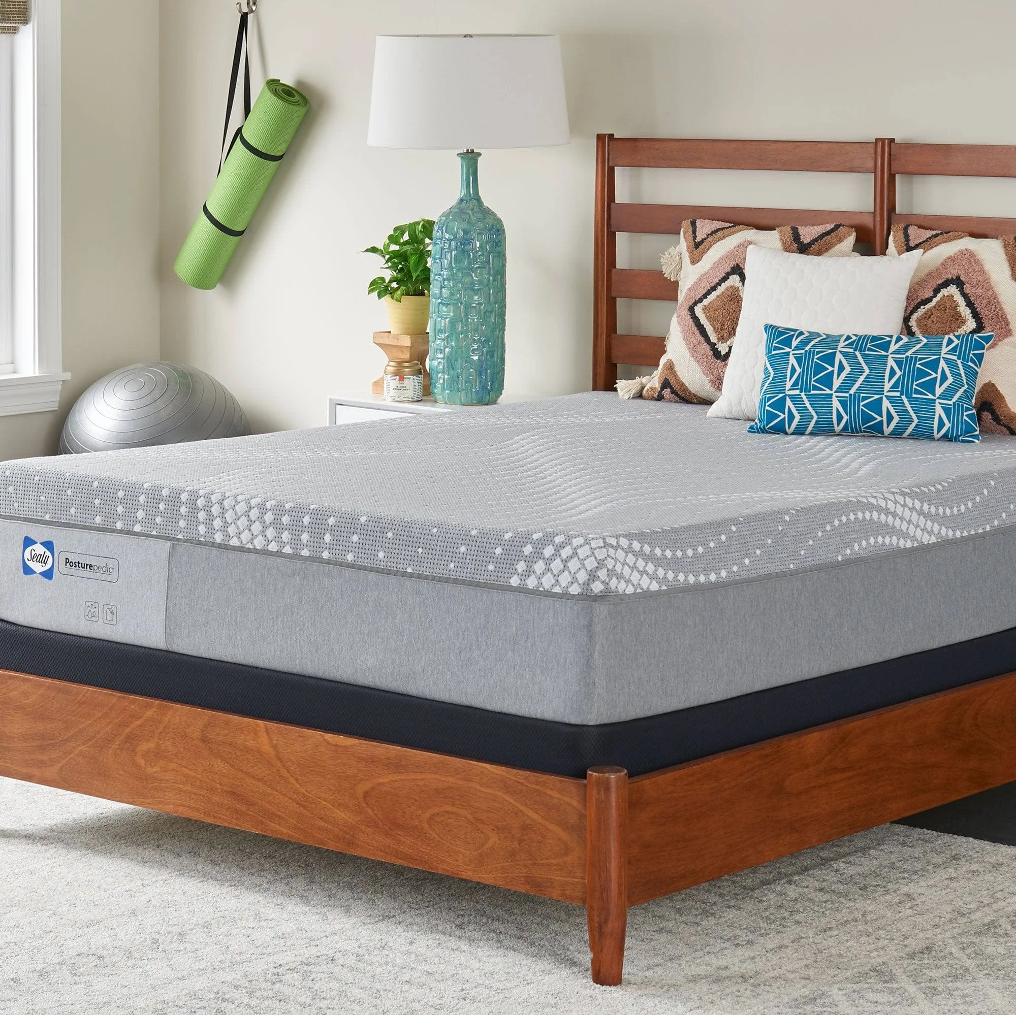 Sealy Posturepedic Foam Paterson Medium Tight Top Split California King Mattress