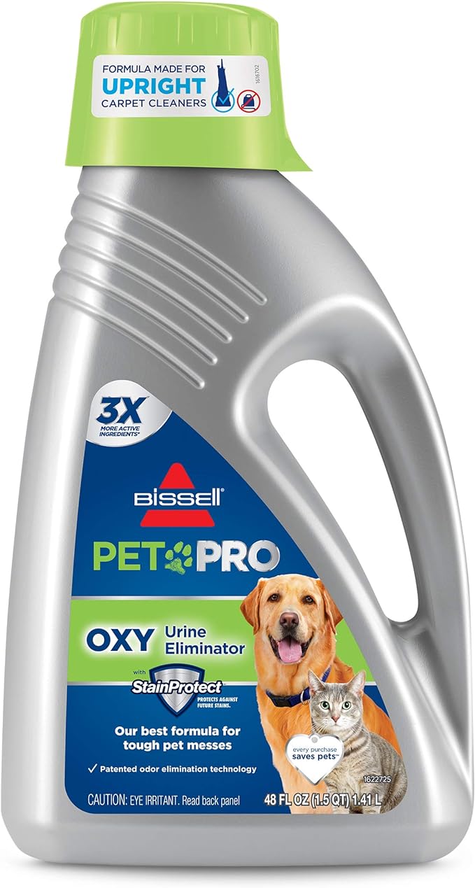 BISSELL - PET PRO OXY Urine Eliminator Formula 48oz - Silver