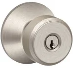 Schlage F51ABWE618 Bowery Keyed Entry Door Knob