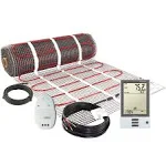 Luxheat 60 Sqft (120v) Electric Radiant Floor Heating Mat For Under Tile ...