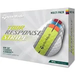 TaylorMade Tour Response Stripe Golf Balls - Multi