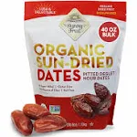 Organic Pitted Dates Sunny Fruit 40oz Bulk Bag