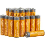 Amazon Basics 48-Pack AA Alkaline High-Performance Batteries, 1.5 Volt, 10-Year Shelf Life