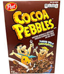 Post Pebbles Cereal, Cocoa - 11 oz box