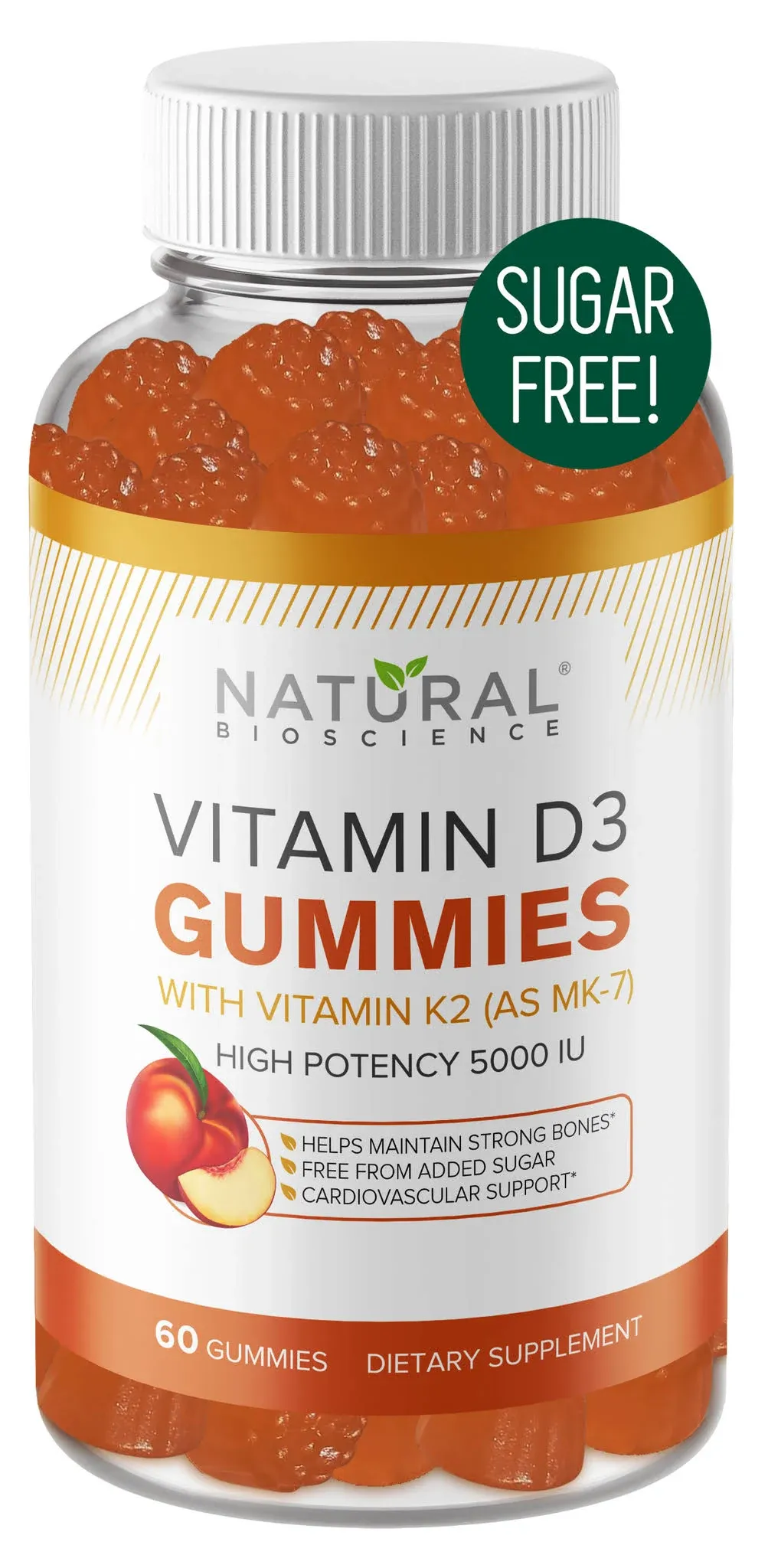 Natural Bio Science Sugar-Free D3 Gummies