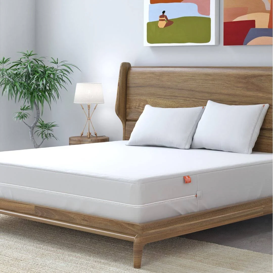 Sleep Defense System by Hospitology - Bed Bug Proof Box Spring Encasement, Size: Full-XL, White