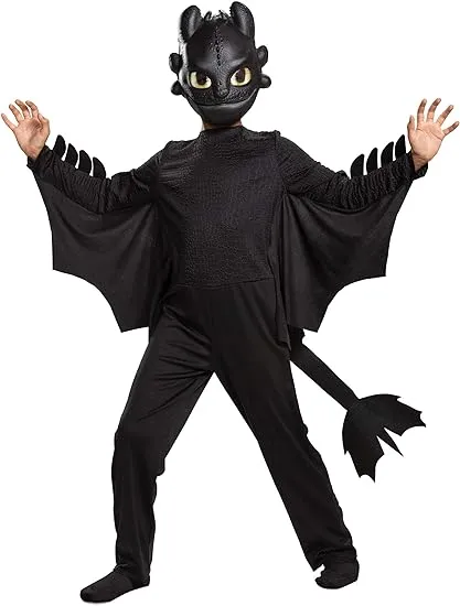 Toothless Classic How to Train Your Dragon Child Costume