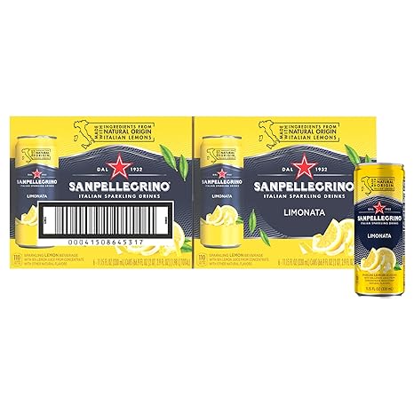 Sanpellegrino Italian Sparkling Drink, Limonata, Sparkling Lemon Beverage