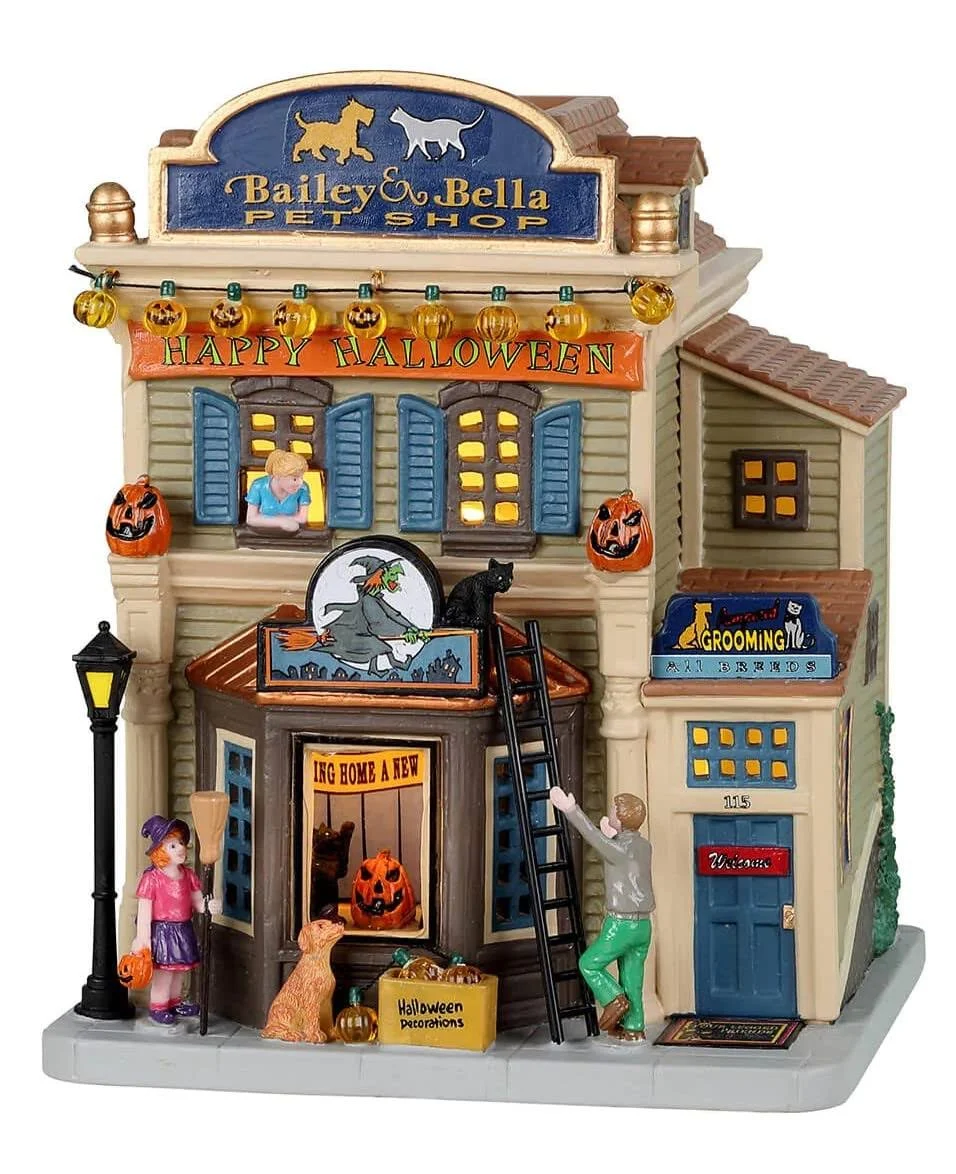 Lemax Bailey & Bella Pet Shop