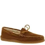 Minnetonka Pile Lined Hardsole 12 Men's Brown