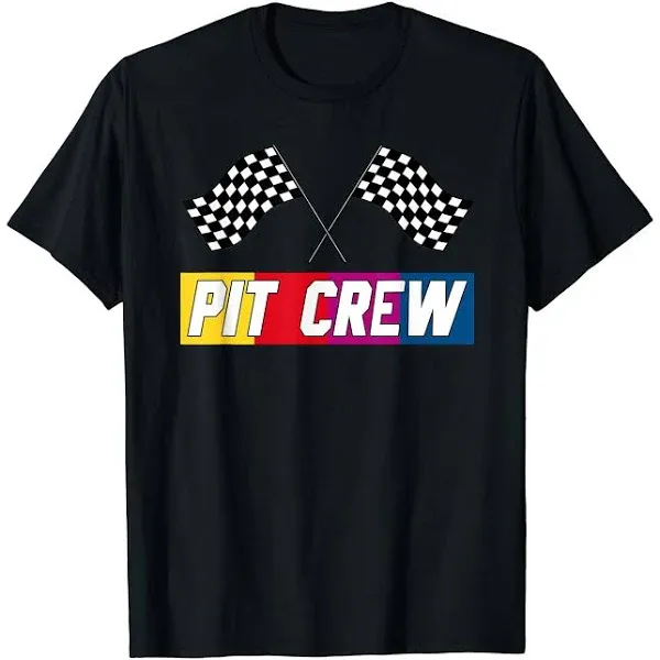 Pit Crew for Hosting Race Car Parties Parents Pit T-Shirt