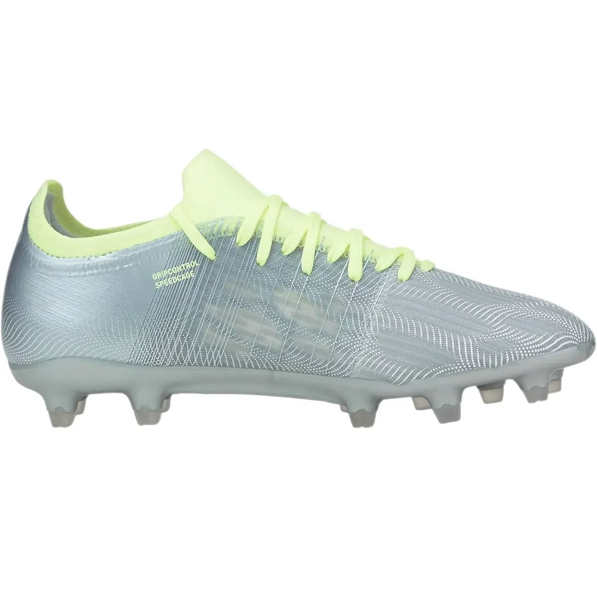 Puma Women's Ultra 3.4 FG Soccer Cleats (Silver/Green, 6)