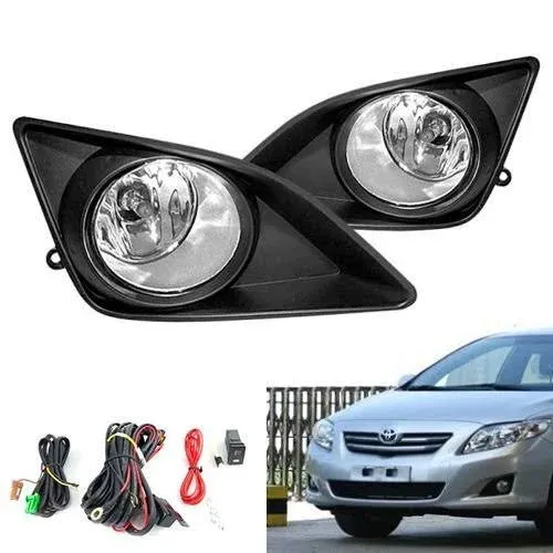 RP Remarkable Power, FL7005 Fit for 2008-2010 Corolla/Altis Clear Fog Lights ...