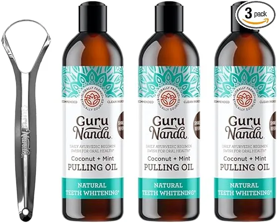 GuruNanda Coconut Oil Pulling