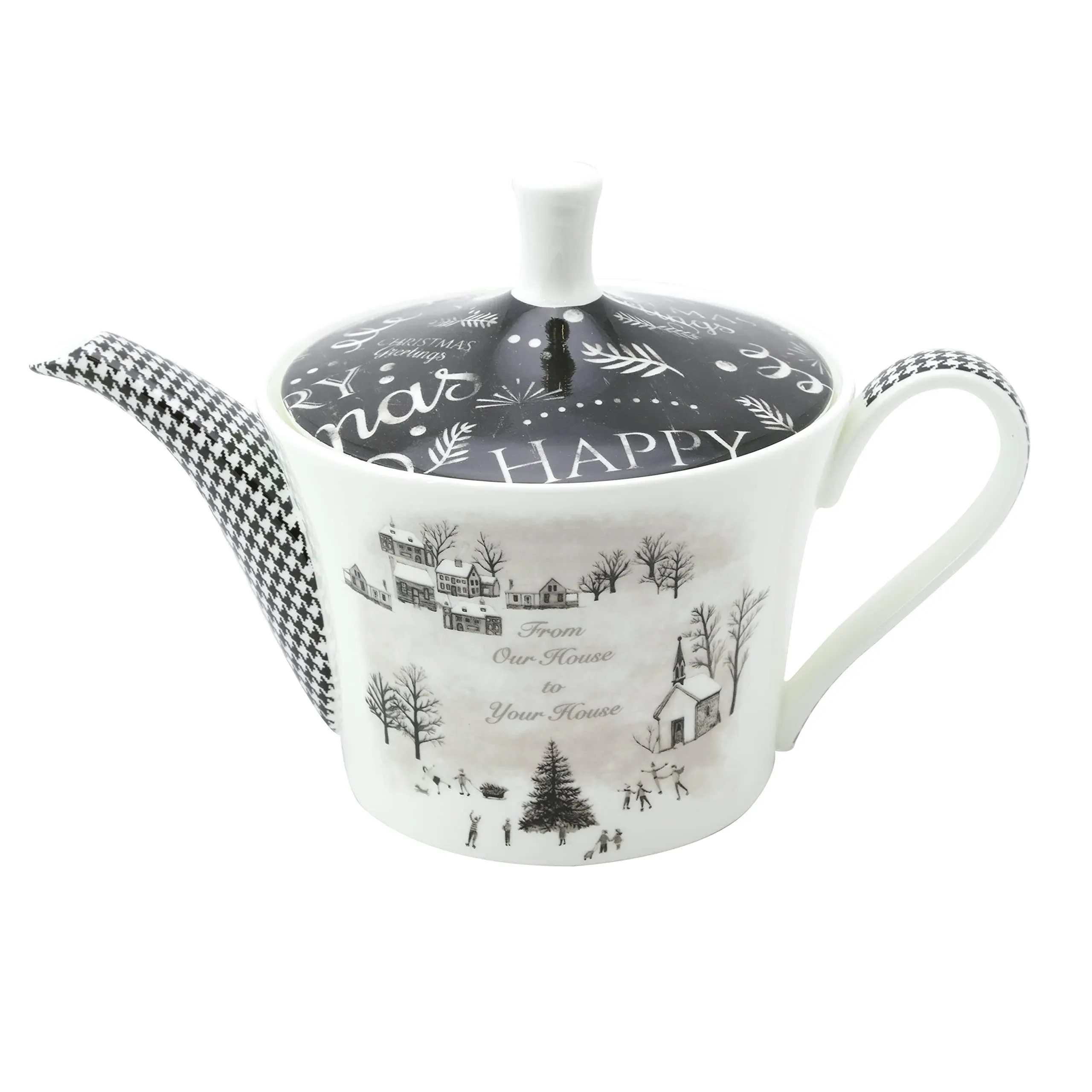 Winter Wonderland Bone China Teapot