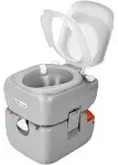 Portable Trip Toilet Camping 5.8Gallon Outdoor Hygiene Potty Mobile Flush Toilet