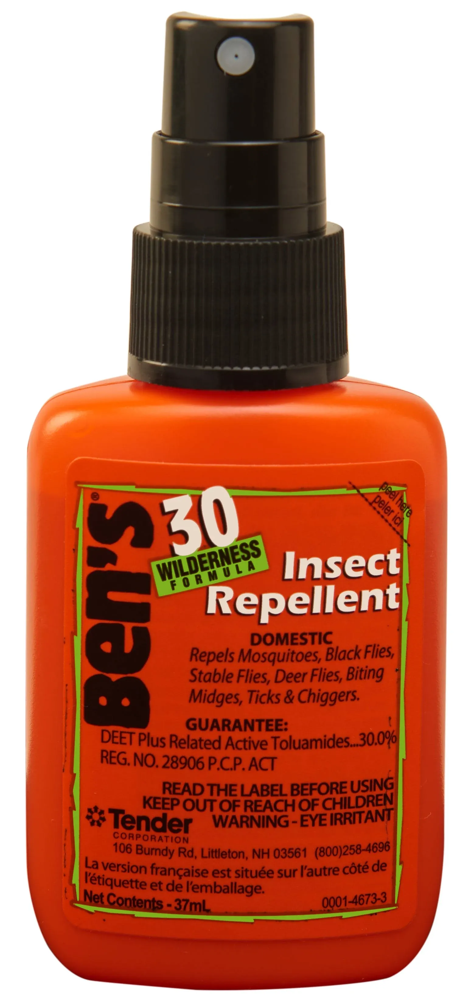 Ben's 30 Tick & Insect Repellent 1.25oz Pump