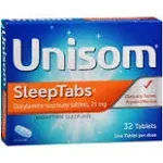 Unisom SleepTabs (16 Tablets) Nighttime Sleep-Aid