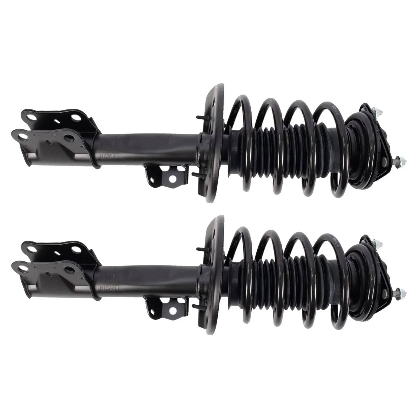 TRQ Front Strut & Coil Spring Assembly Set Driver & Passenger Sides Compatible with 15-22 Ford Mustang