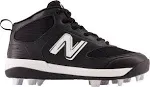 New Balance J3000v6 Black Youth Molded Cleats