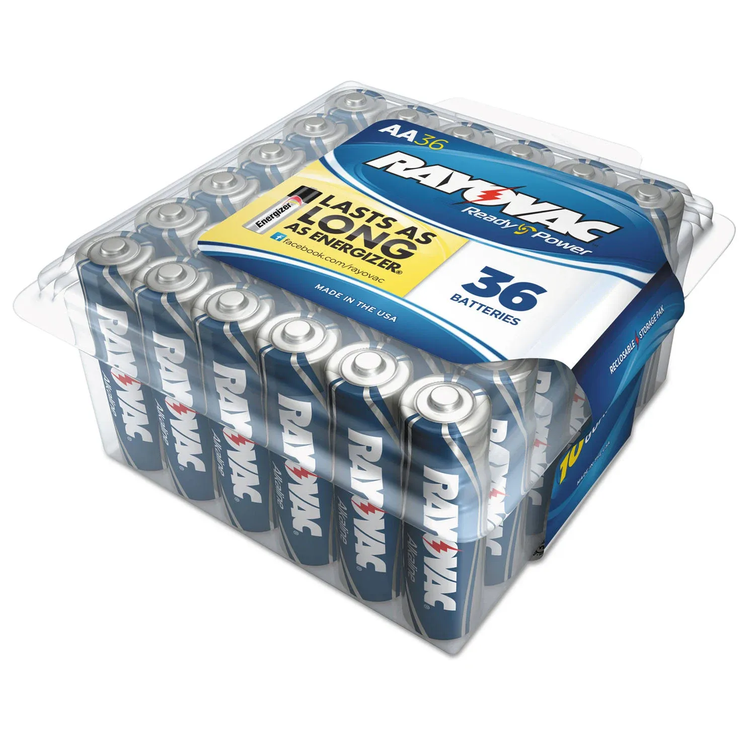 Rayovac Alkaline AA Batteries (36-Pack)