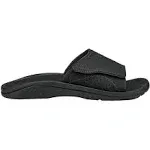 Olukai Nalu Slide Slip on Sandals Beach Shoes Adjustable Black | Men’s Size 9