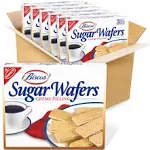 Biscos Creme Filled Sugar Wafers, 6 - 8.5 oz Boxes