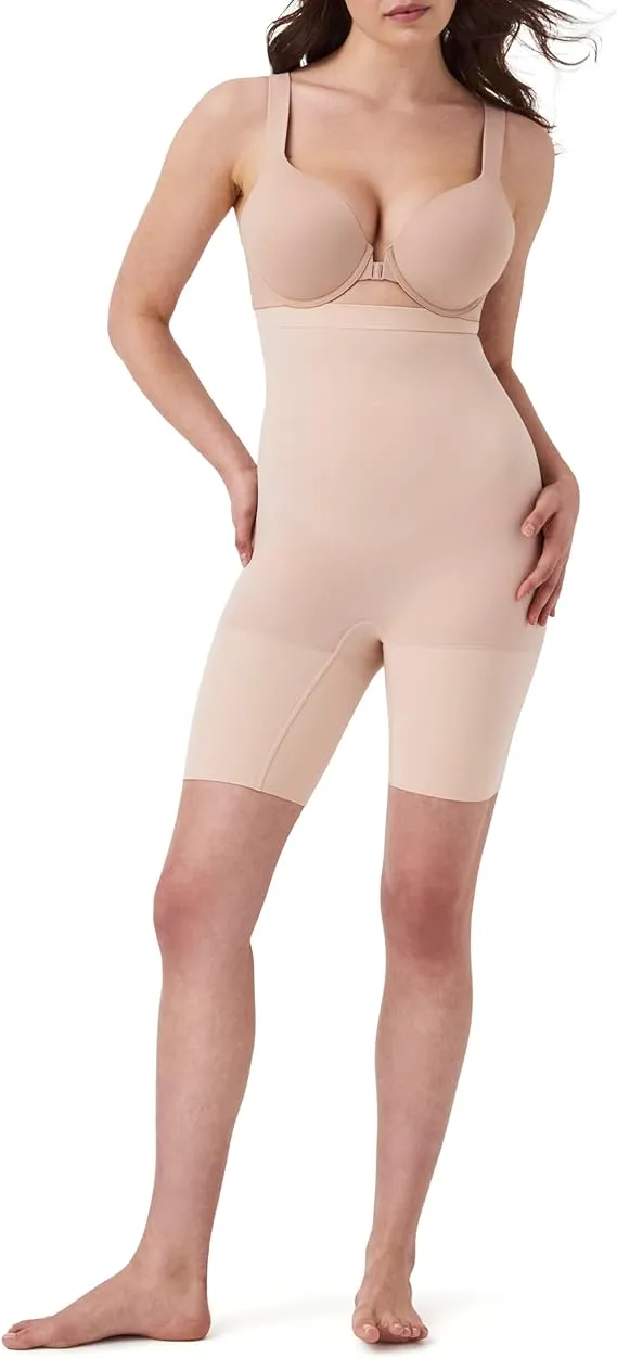 SPANX Seamless Higher Power Short - Lightweight, All-Day Comfort - Core Control Shapewear - High-Waisted Underwear