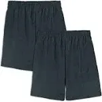 Fruit of The Loom Men's EverSoft Cotton Shorts with Pockets, 8.5-9.5" Inseam, 2 Pack