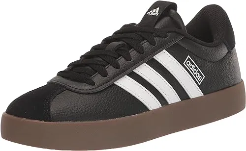 Adidas VL Court 3.0 Sneaker | Women's | Black/Pink | Size 7 | Sneakers