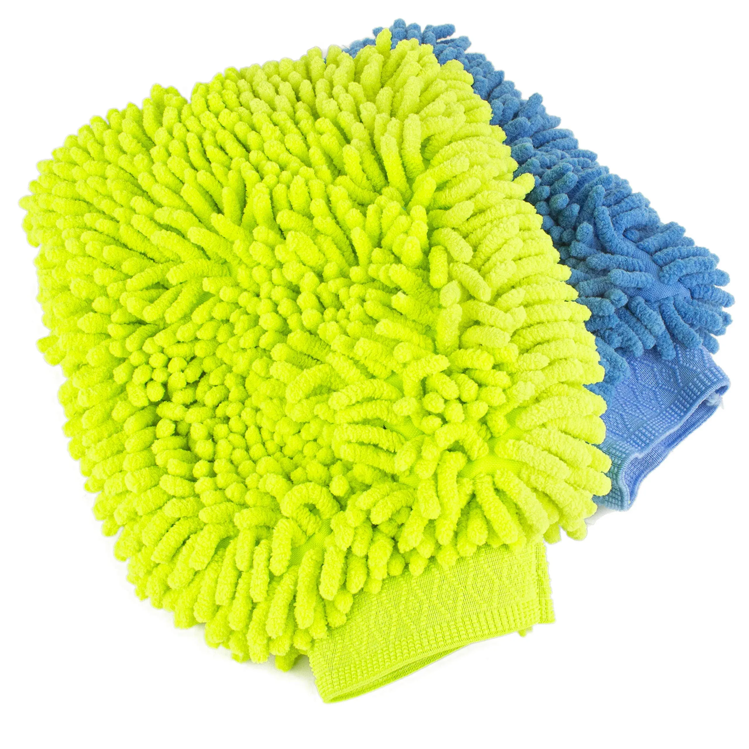 Zwipes Premium Chenille Microfiber Wash Mitt, 2-Pack