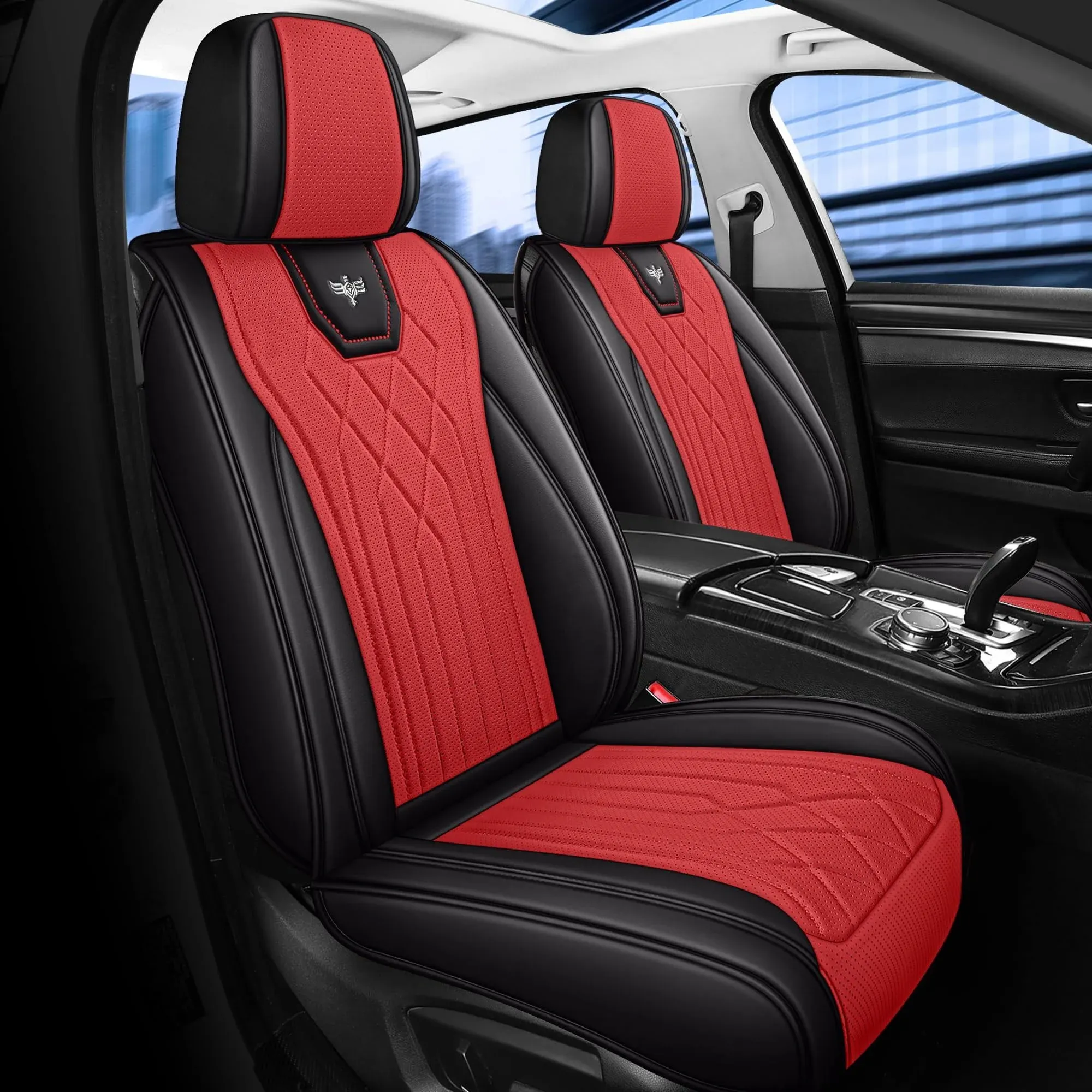 LINGVIDO Leather Car Seat Covers