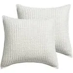 Levtex Home Mills Waffle Euro Sham Set of 2