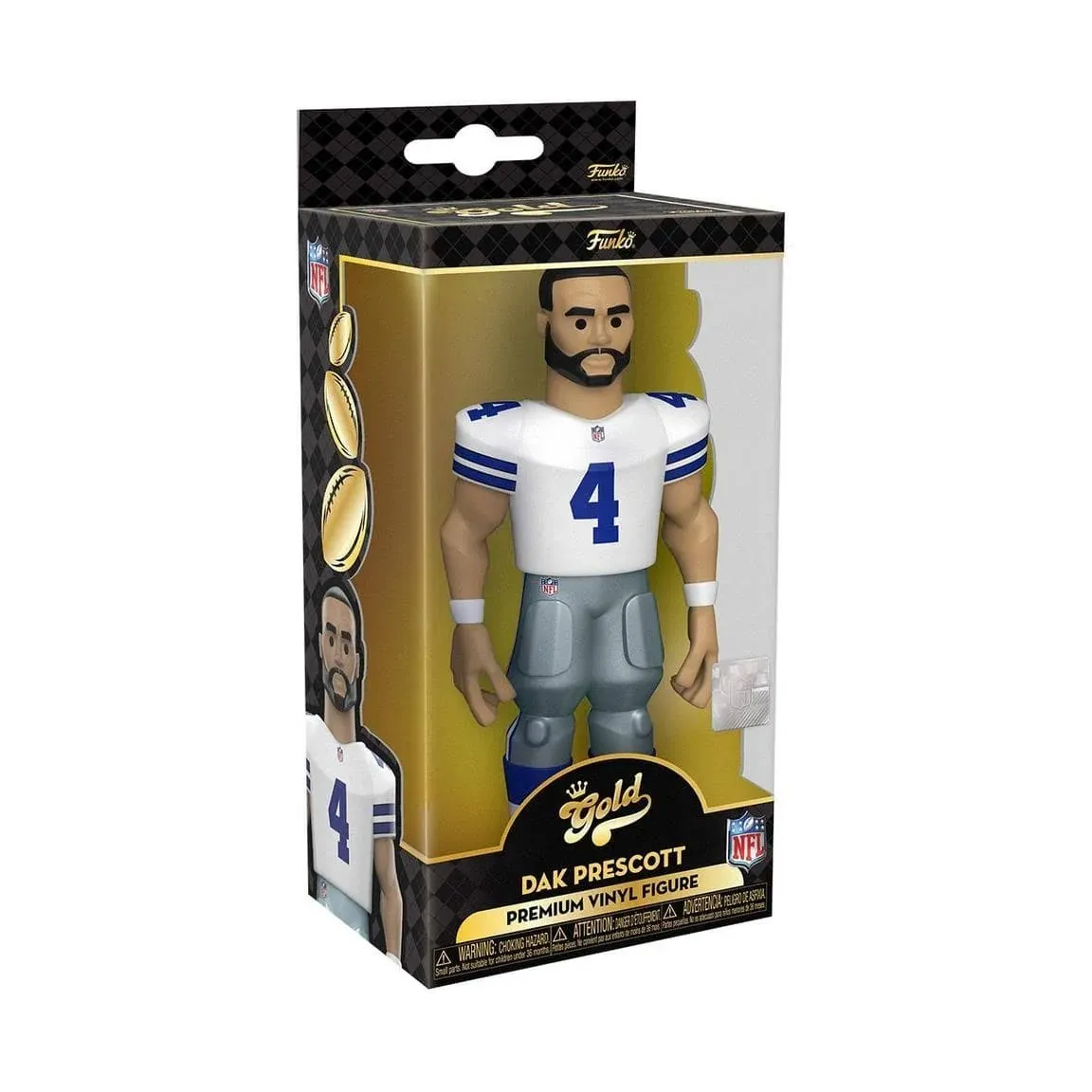 NFL: Cowboys - Dak Prescott 5" Vinyl Gold