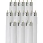 Sunlite F32T8/SP835 32 Watt T8 High Performance Straight Tube Medium Bi-Pin (G13) Base, 3500K Neutral White 10