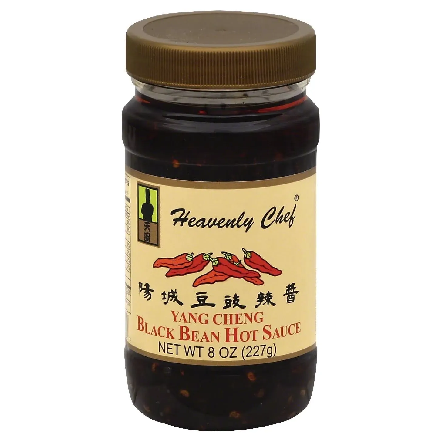 Heavenly Chef Yang Cheng Hot Sauce, Black Bean - 8 oz