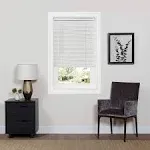 Achim Cordless GII Deluxe Sundown 1" Room Darkening Mini Blind, White, 35 in x 64 in