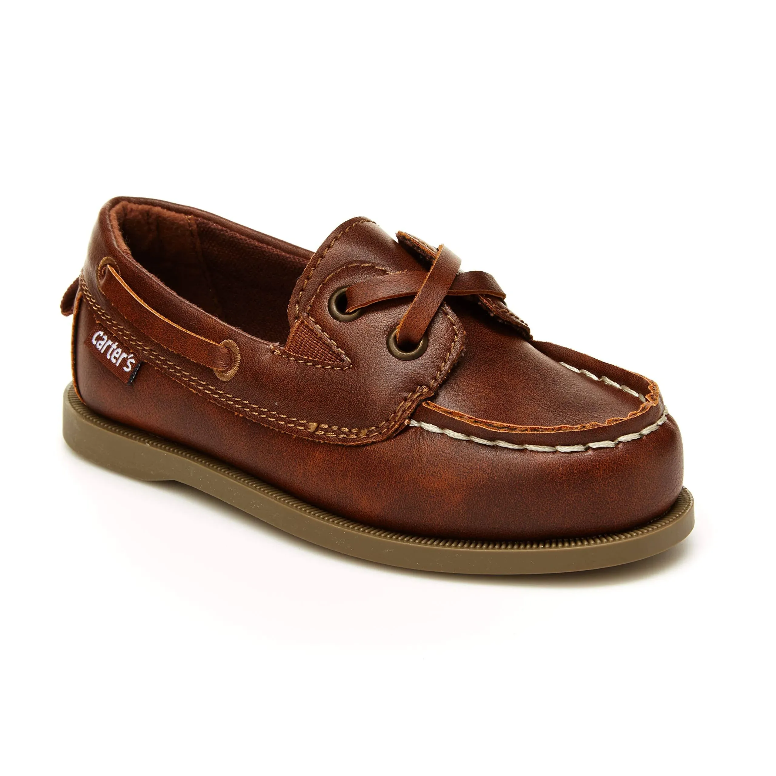 Carter's Toddler Boys Loafer Boat Shoes 5 Brown