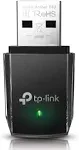 TP-Link Adaptador WiFi USB AC1300 (Archer T3U): adaptador de red inalámbrico de doble banda 2.4G/5G para PC de escritorio, MU-MIMO WiFi Dongle, USB 3.0, compatible con Windows 11, 10, 8.1, 8, 7, XP/Mac OS X 10.9-10.14