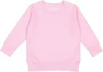 Rabbit Skins 3317 Toddler Fleece Sweatshirt - Pink - 4T