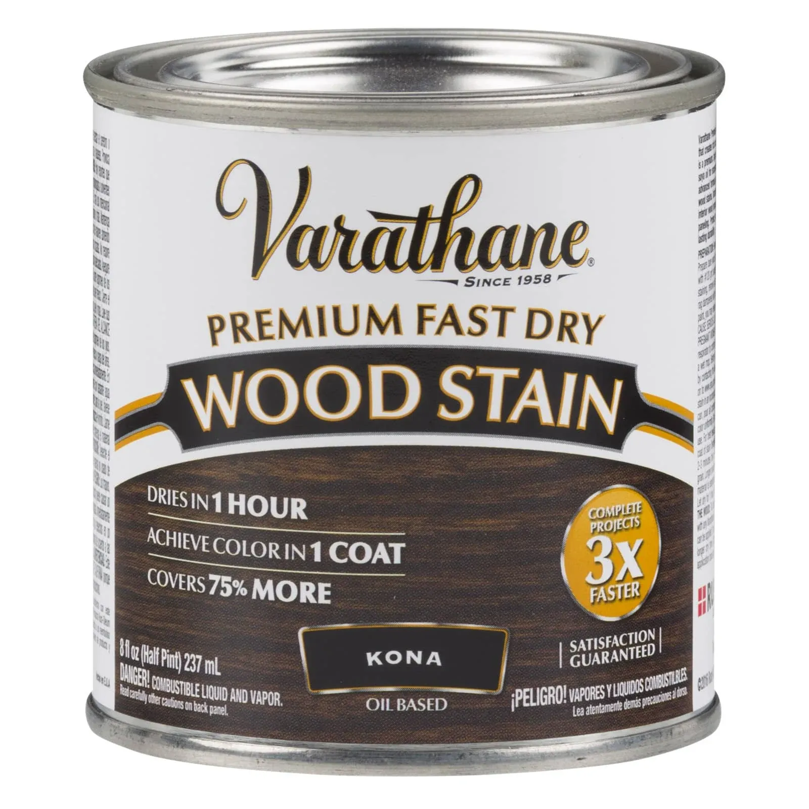 Barn Red, Varathane Premium Fast Dry Wood Stain-307414, Quart