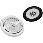 Sony XS-MP1611 Marine 6.5" Dual Cone Speakers - White